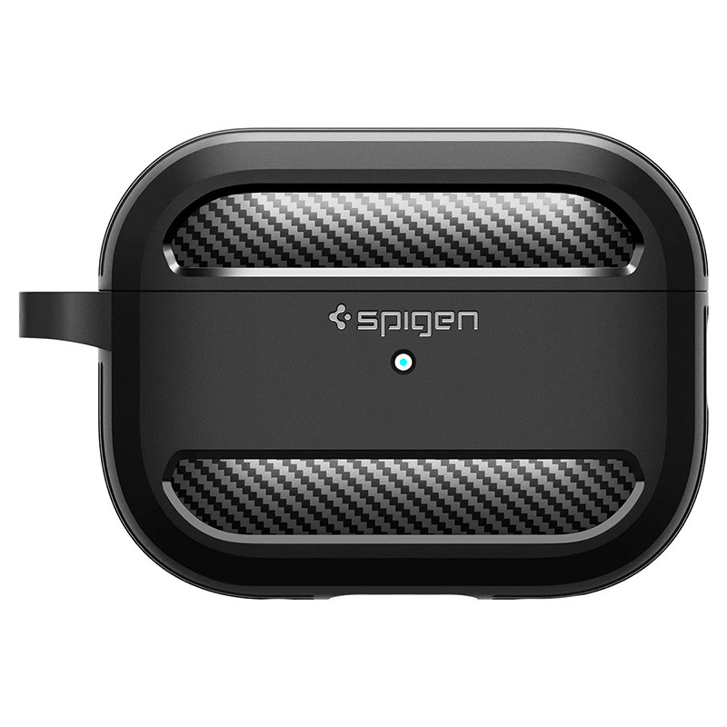 کاور اسپیگن {کپی) Rugged Armor مناسب برای کیس اپل ایرپاد  Airpods  PROپرو BLACK
