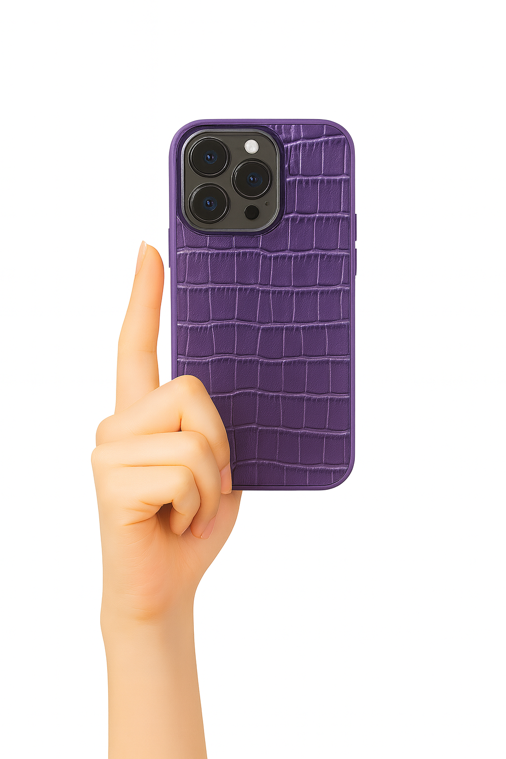 کاور کاجسا مدل Croco Pattern Leather مناسب برای گوشی موبایل اپل iphone14 pro