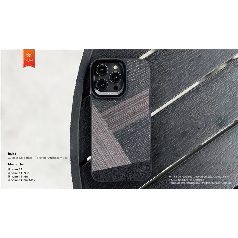 کاور کاجسا مدل Tangram مناسب برای گوشی موبایل اپل iphone14 pro