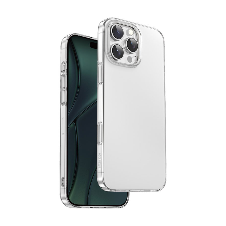 قاب کریستالی شفاف گرین آیفون 13 پرو  Green Lion Crystal Clear iPhone 13 Pro